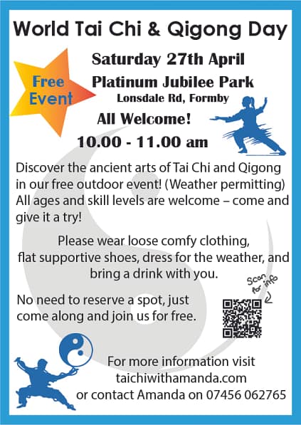 World Tai Chi and Qigong DAy 2024, Formby